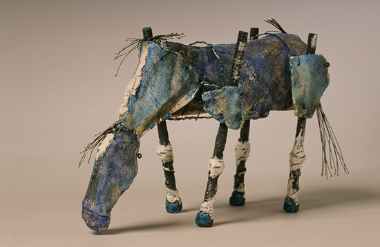 Blue Horse 001